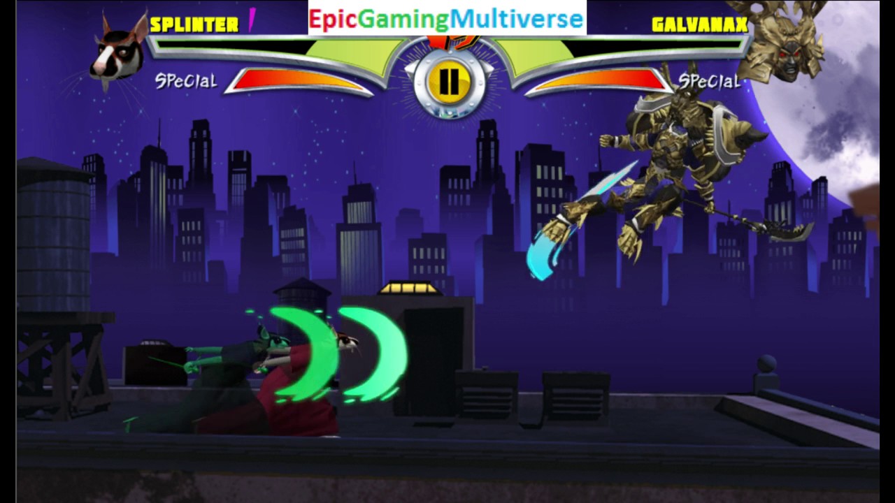 Master Splinter Power Rangers Master Splinter VS Galvanax In A Power Rangers VS TMNT Ultimate Hero ...