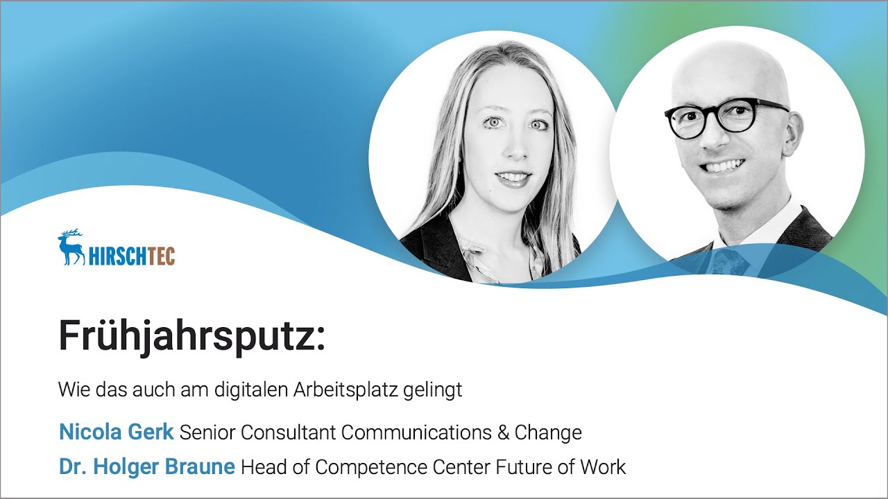 Frühjahrsputz: Wie das auch am digitalen Arbeitsplatz gelingt