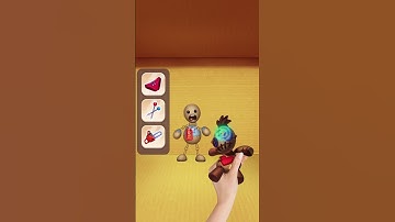 Kick the Buddy: Voodoo AI Just Pressed the Pain Button 💀🧿📍 #kickthebuddy #shorts