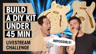 Building the new Harley Benton DIY kits live! | Livestream with Kris & Guillaume | Thomann