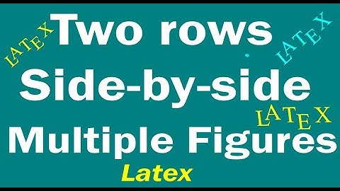 Two rows side by side figures