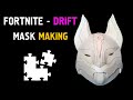 FORTNITE Cosplay DRIFT Mask Making - Drift Mask Foam Template