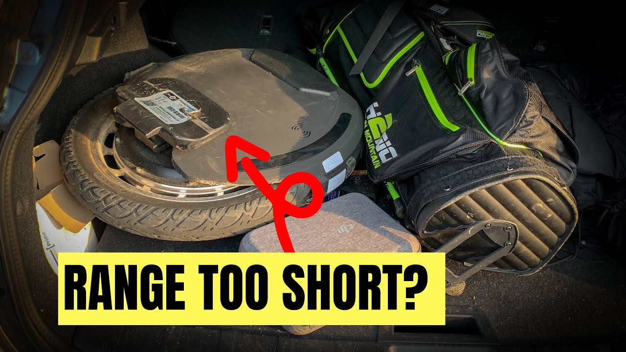 Electric Unicycle Range Test KingSong 18XL YouTube