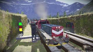 Space Engineers - Railway #5 [part 1] loco "Happy cow" and  British class 88 screenshot 2