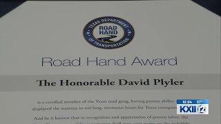 Former Sherman mayor receives TxDOT’s highest citizen award