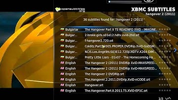 1Channel XBMC Video Add-on - Subtitles