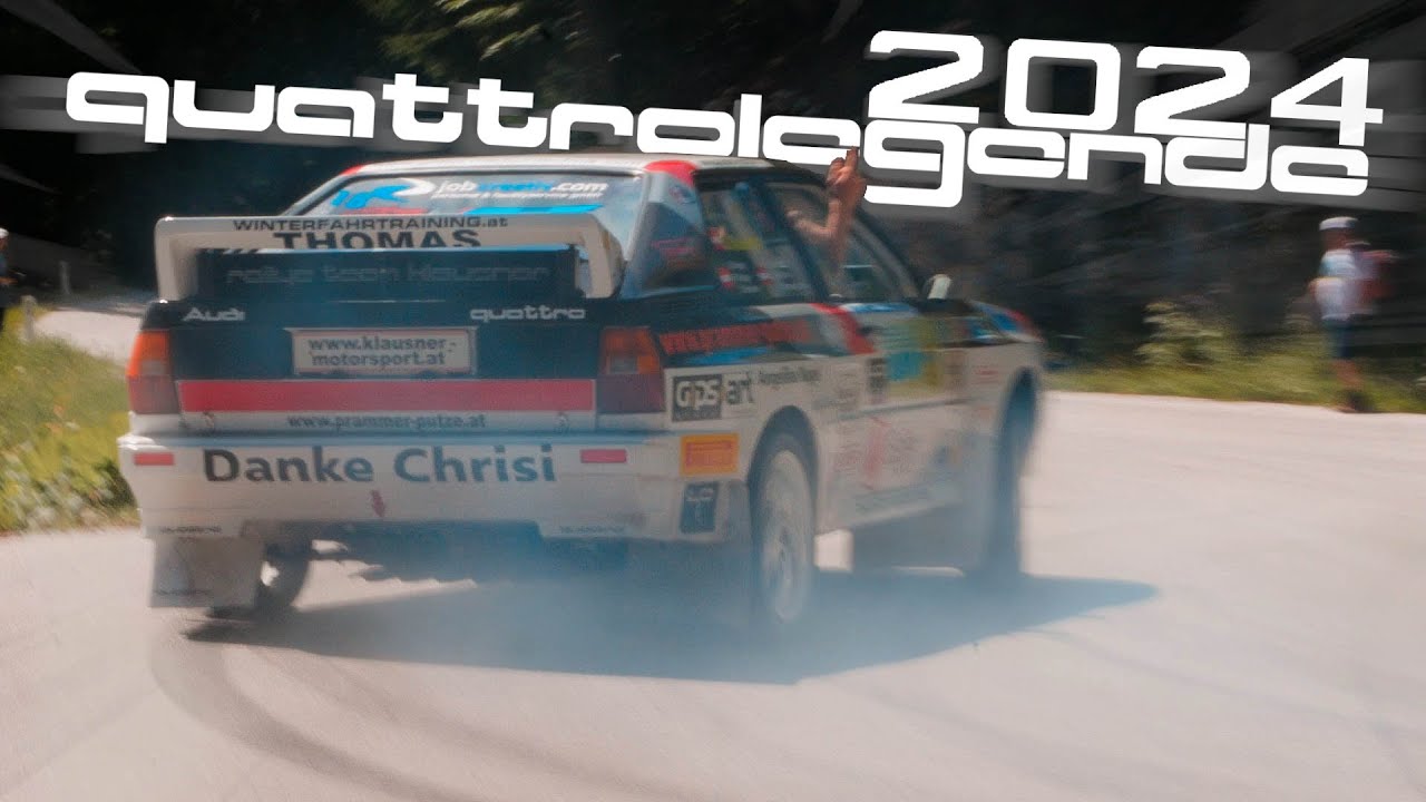 quattrolegende 2024 | BEST OF - drifts, flames, on the limit