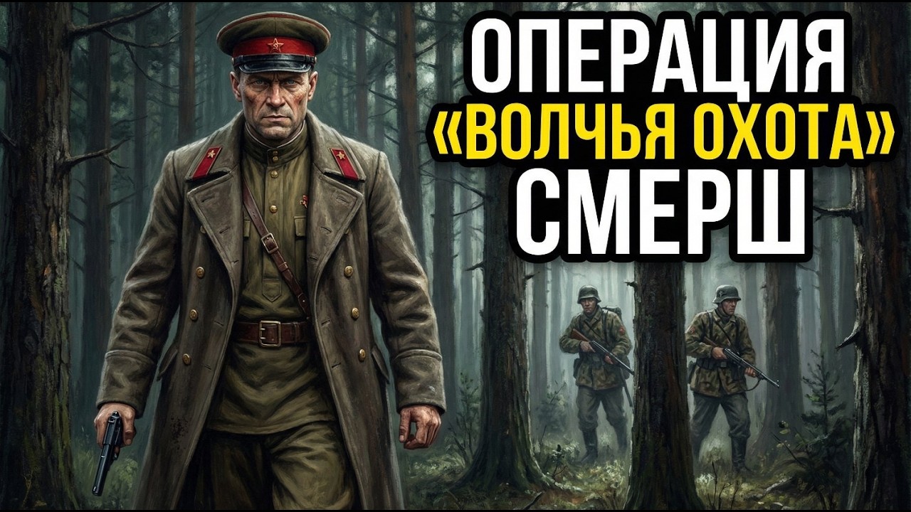 ЭЛИТА СС В СОВЕТСКОМ ТЫЛУ — ОХОТА СМЕРШ