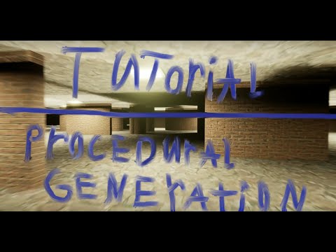 Procedural Backrooms Generation | Tutorial | UE5