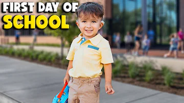 Neo's First Day of School!!!