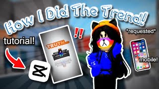 HOW I DID THE CRUSH ON YOU Trend *EDITING TUTORIAL FOR MOBILE!* 🌟 [Capcut + Canva]‼️ (late💀)