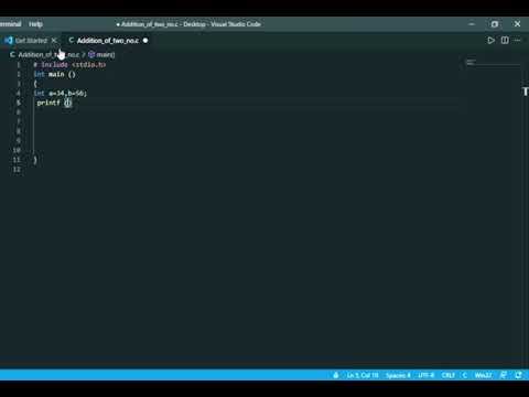 #C language in short , #c programing, #coding addition in C programming, #shorts