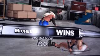 Divas backstage Catfight with chair K vs Michelle McCool SvR ryona