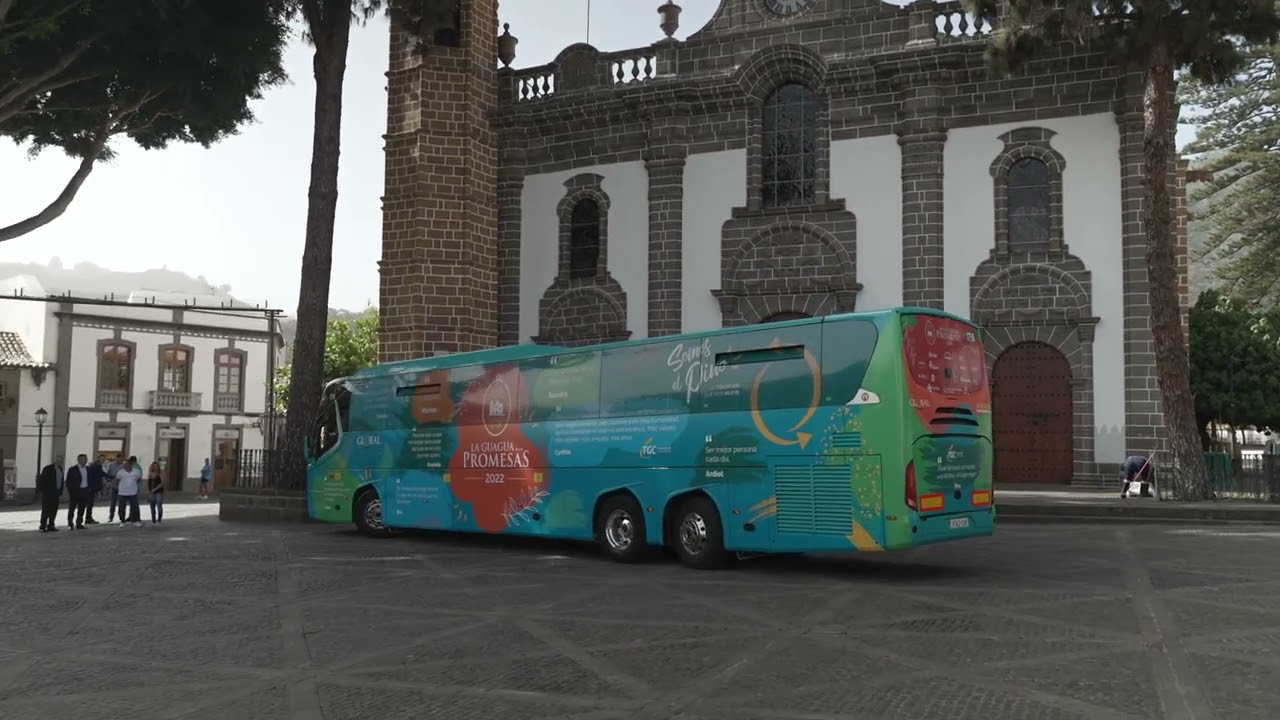 GLOBAL vuelve a Teror con su ‘Guagua de las Promesas’