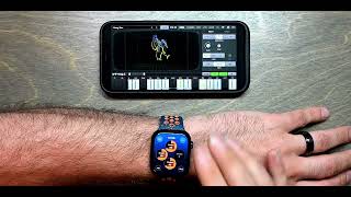 MidiWrist Unleashed - Connect to Animoog Z on iPhone