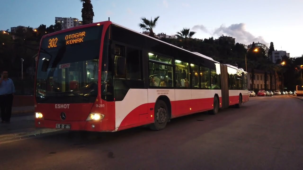 ESHOT | 302 ile Konak - Otogar Arası Otobüsle Seyahat