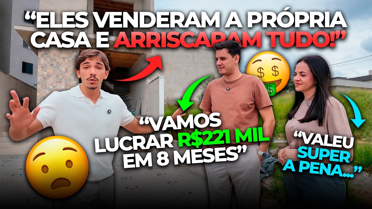 CASAL VAI LUCRAR R$221 MIL CONSTRUINDO ESSA CASA DE 100 M2 PARA VENDA