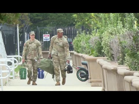 National Guard troops prepare to patrol DC streets | NBC4 Washington ...