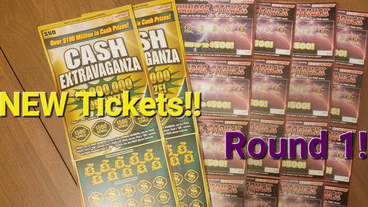 New Hoosier Lottery Tickets!! $50 and $1 tickets!! {Scratchtacular}