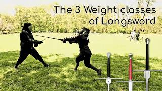 The 3 weight categories in modern HEMA Longsword - Sparring Test