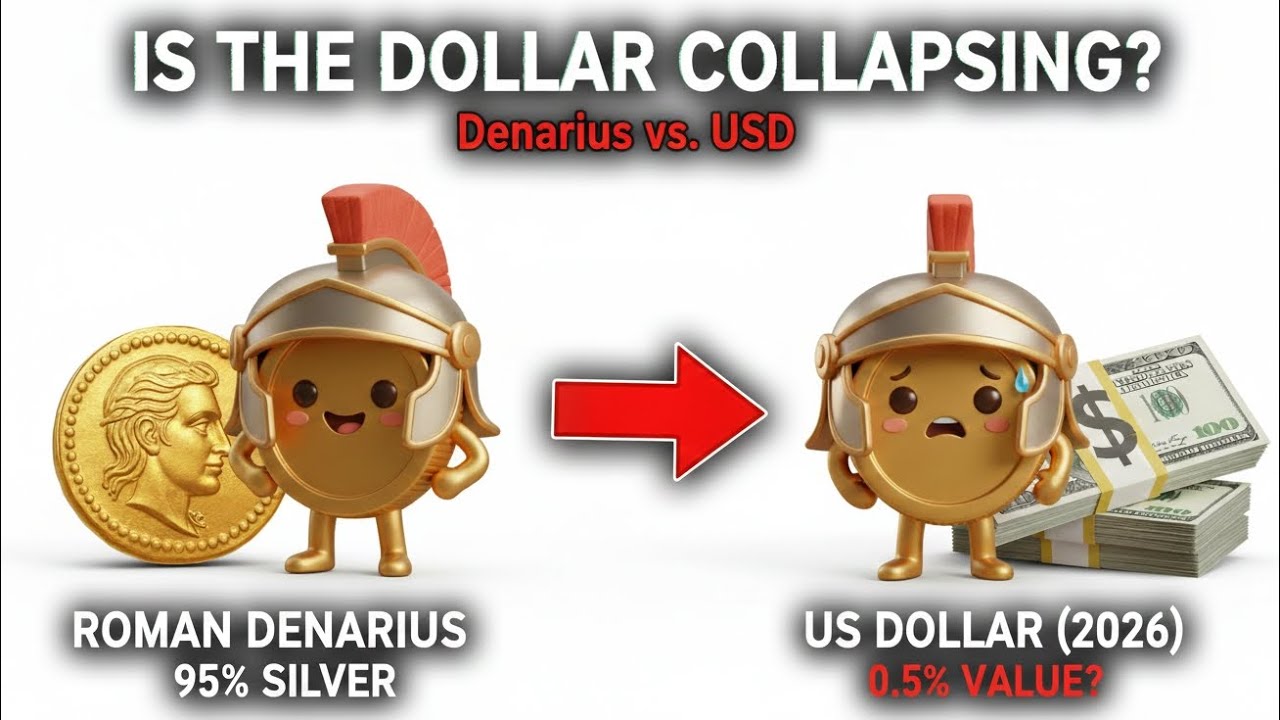 Is the US Dollar Collapsing? Comparing the USD to the Roman Denarius 