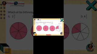 Improper Fractions to Mixed Numbers #grade3math #grade4 #pep #oqc #quickmath #howto