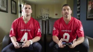 Derek And David Carr Hilarious Outtakes From Eecu Commercials