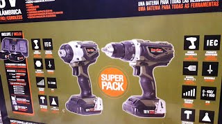 Bauker atornillador impacto y taladro 18 volt - YouTube