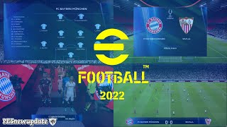 PES 2021 Scoreboard UEFA Super Cup 2021/2022 by Spursfan18