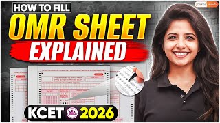🔥 KCET 2026 OMR Sheet Guide 🚨 | How to Fill OMR Correctly + Avoid Mistakes | MUST WATCH