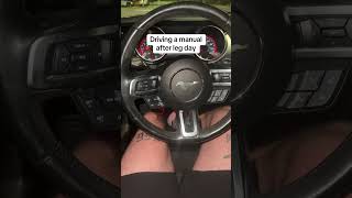 Clutch leg is hurting #mustang #s550
