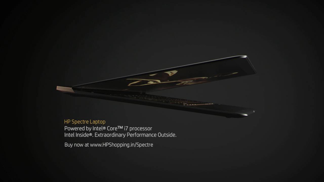 HP Spectre-look and feel of pure luxury