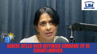 BT DONDERDAG 2 APRIL 2026 || NADERE UITLEG OVER HEFFINGEN SURINAME OP DE CORANTIJNRIVIER