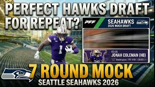 Seattle Seahawks 7 Round Mock Draft 2026 | RELOAD 4 REPEAT!