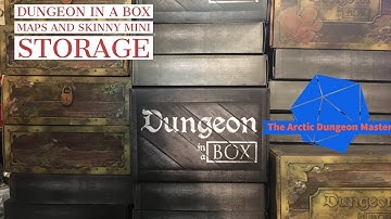 Dungeon in a Box Skinny Minis and Maps Storage The Arctic Dungeon Master