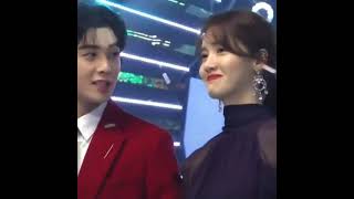 YOONA AND CHA EUN WOO MBC GAYO DAEJEJEON 2018 || Shataru Felix