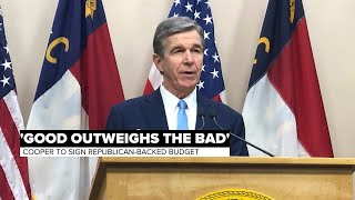 NC Gov. Cooper says he WILL sign Republican budget proposal