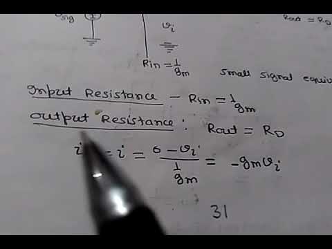 Common Gate Amplifier - YouTube