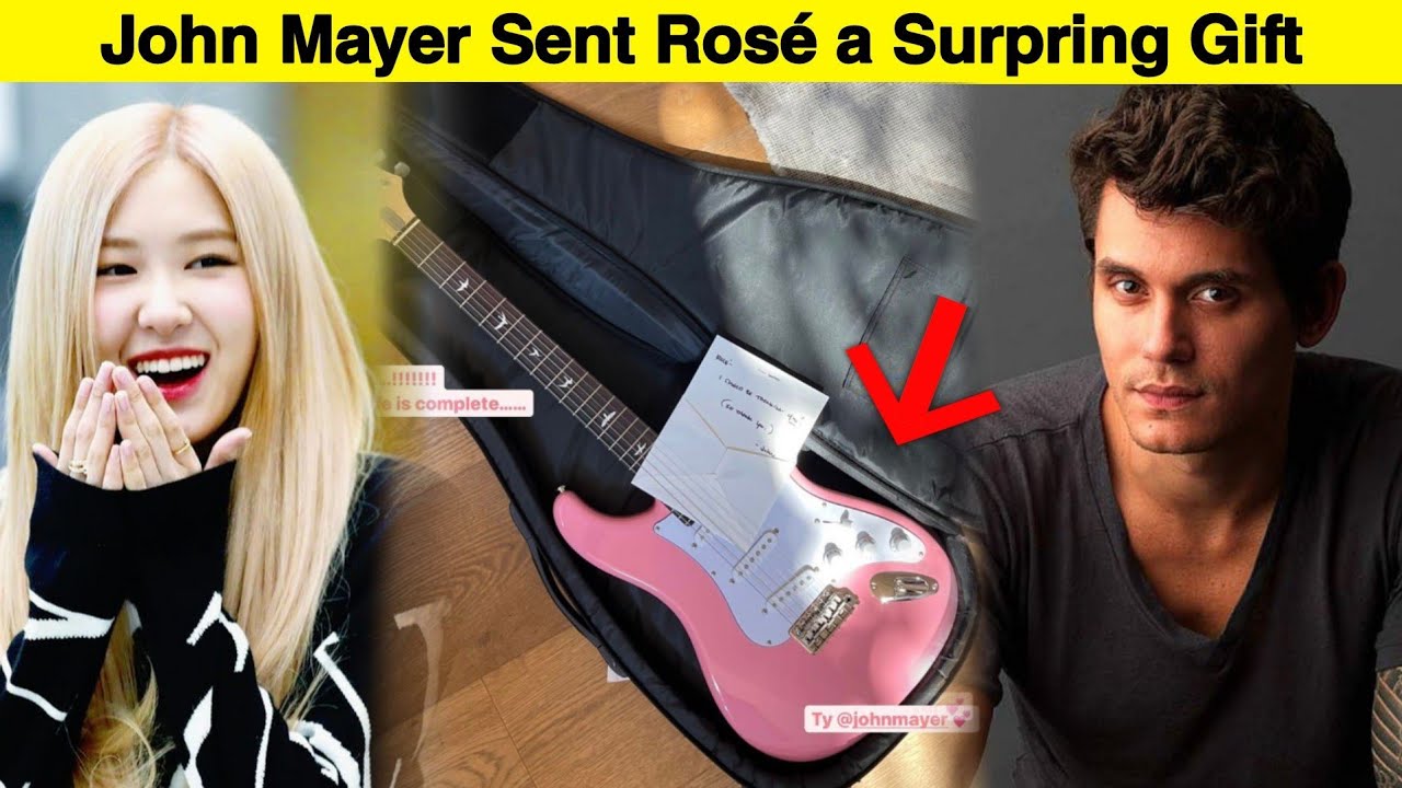 Rosé Received a Gift from John Mayer / Rosé IG Milestone