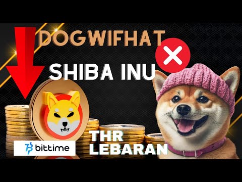 DOGWIFHAT $WIF Siap Jadi Pesaing Shiba Inu $SHIB ? ADA THR LEBARAN DARI BITTIME - CHECK IT GUYS!