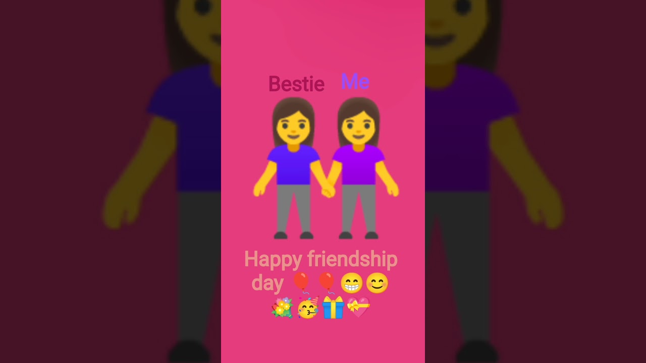 happy friendship day 🎈💝 - YouTube