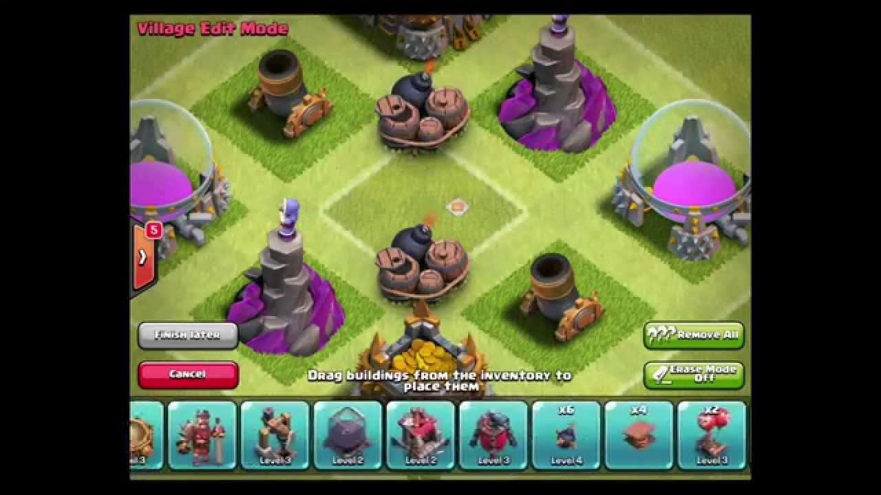 FARMING TROLL BASE! NEW TYPE OF CLASH BASE?!?!?!? COC BASE BUILD!