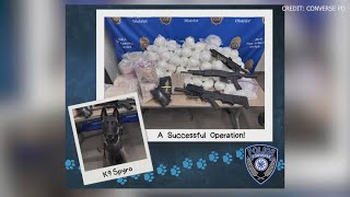 K9 Spyro assists law enforcement in big drug bust in Converse