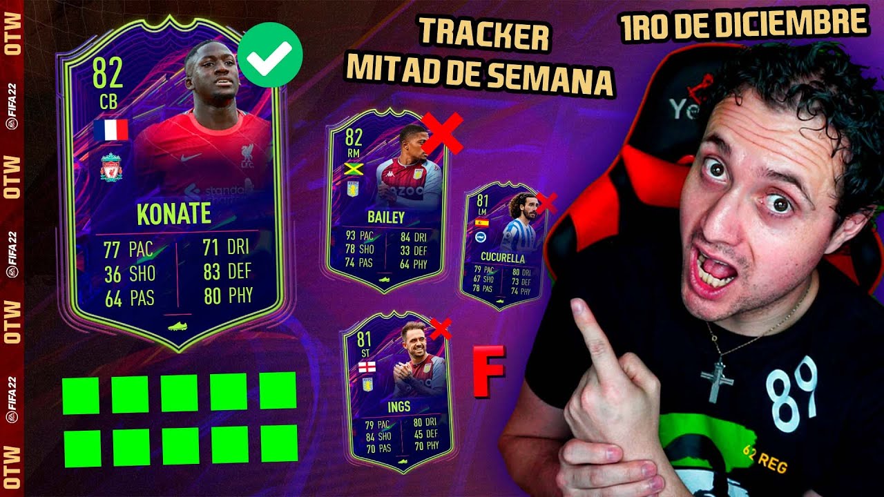 TRACKER OTW FIFA 22 | MITAD DE SEMANA | ¿QUÉ CARTAS SUBEN? ¿CUÁLES YA NO?