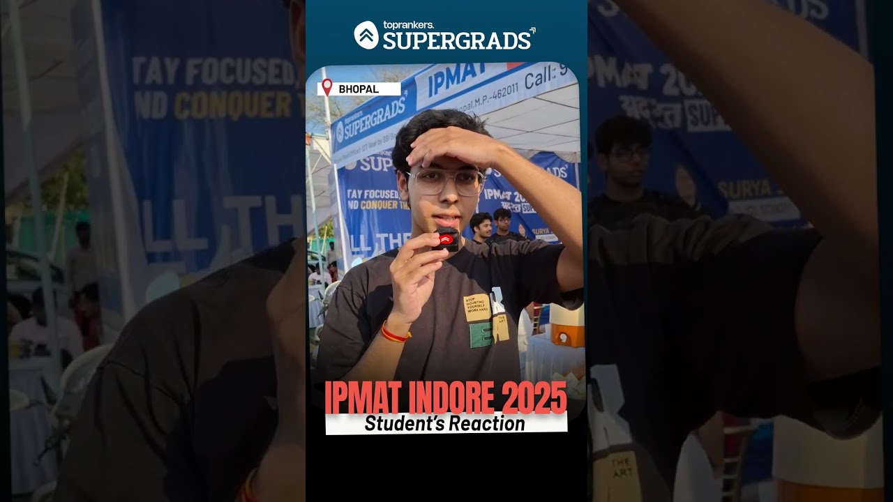IPMAT Indore 2025 Exam Review from Centre 🔥| Toughest Section, Attempts & Cutoff! 