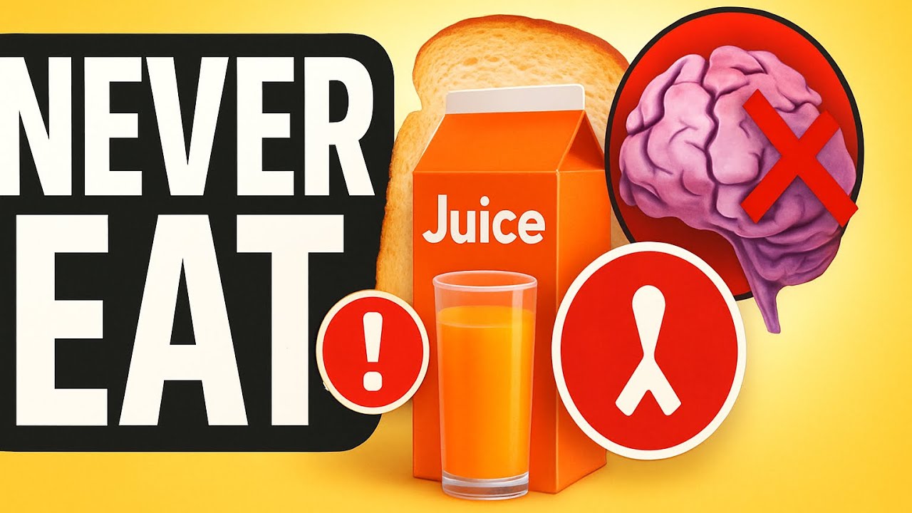 NEVER Eat These 5 Breakfast Foods After 60 — #4 Causes Brain Damage