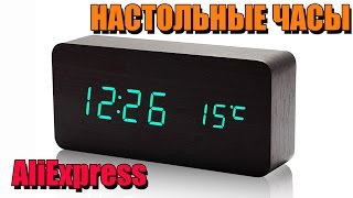 видео часы настольные