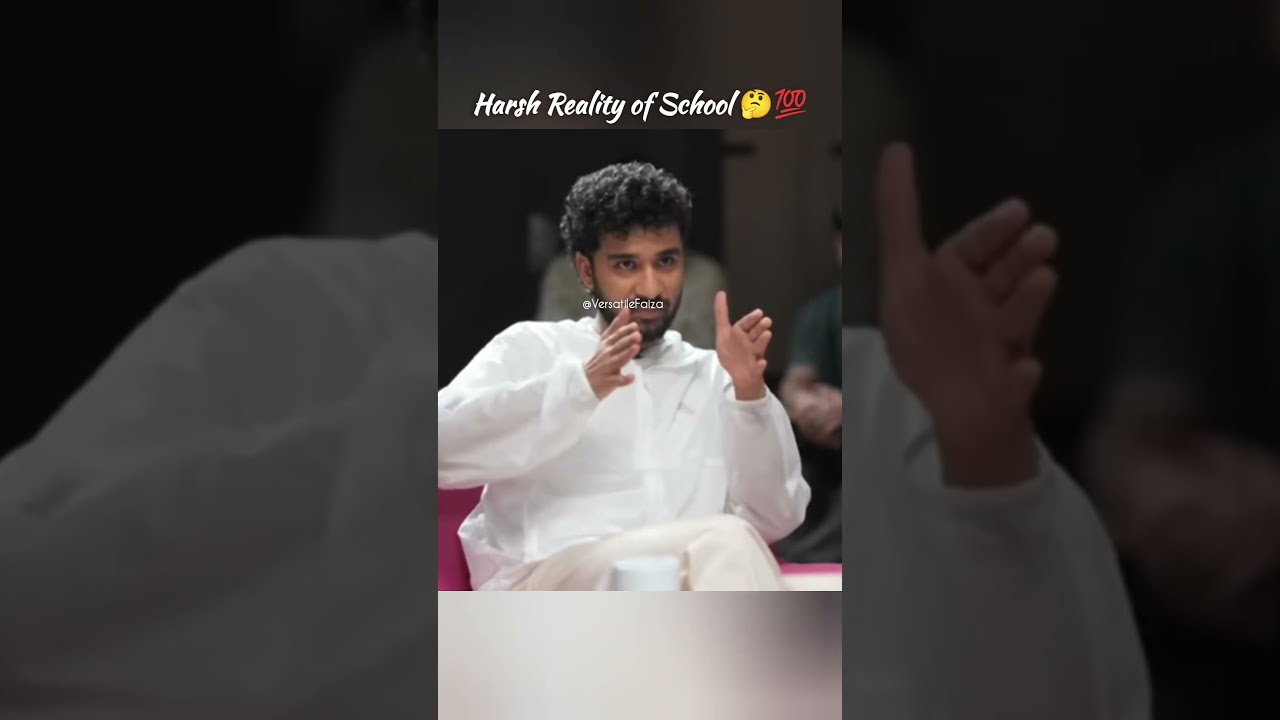 Harsh Reality of schools