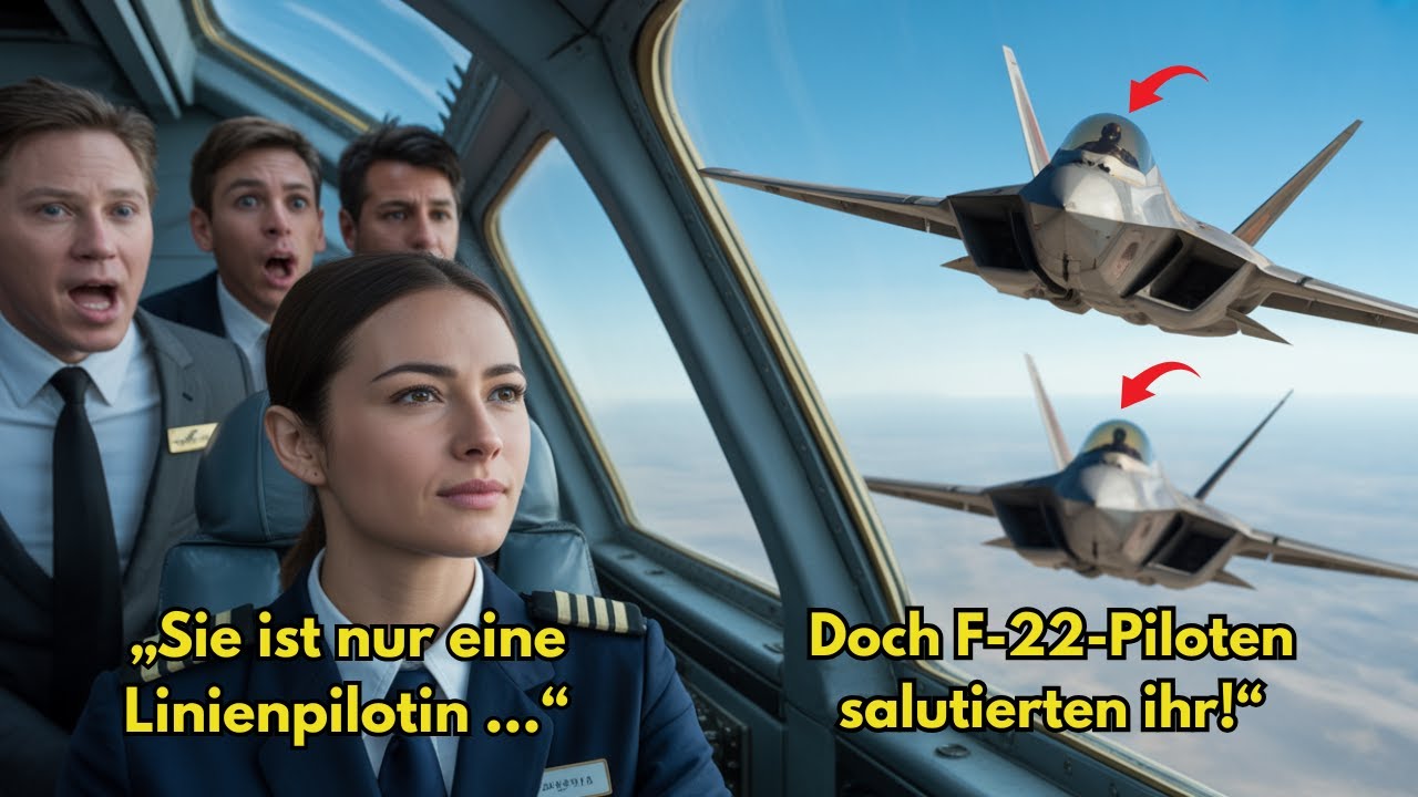 Nur Linienpilotin — Bis sie 179 Leben rettete und F-22 ihre geheime Top-Gun-Vergangenheit enthüllten