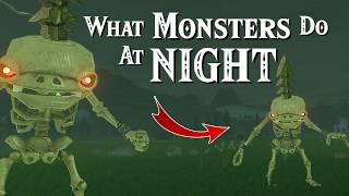 What Monsters do at NIGHT While Link is SLEEPING | The Legend of Zelda: Tears of the Kingdom
